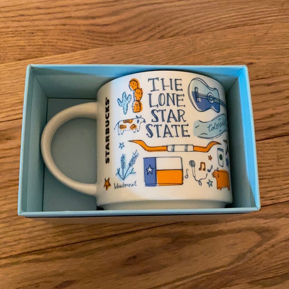Brand new Starbucks Been There Series Texas mug